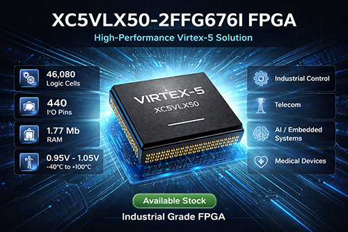 XC5VLX50-2FFG676I FPGA – Specs, Applications & Stock Availability