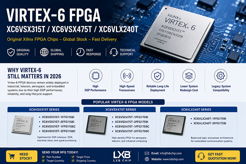 Virtex-6 FPGA Supply Guide 2026